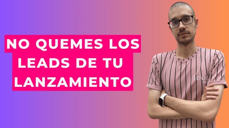 Cómo NO QUEMAR los LEADS en tu WEBINAR