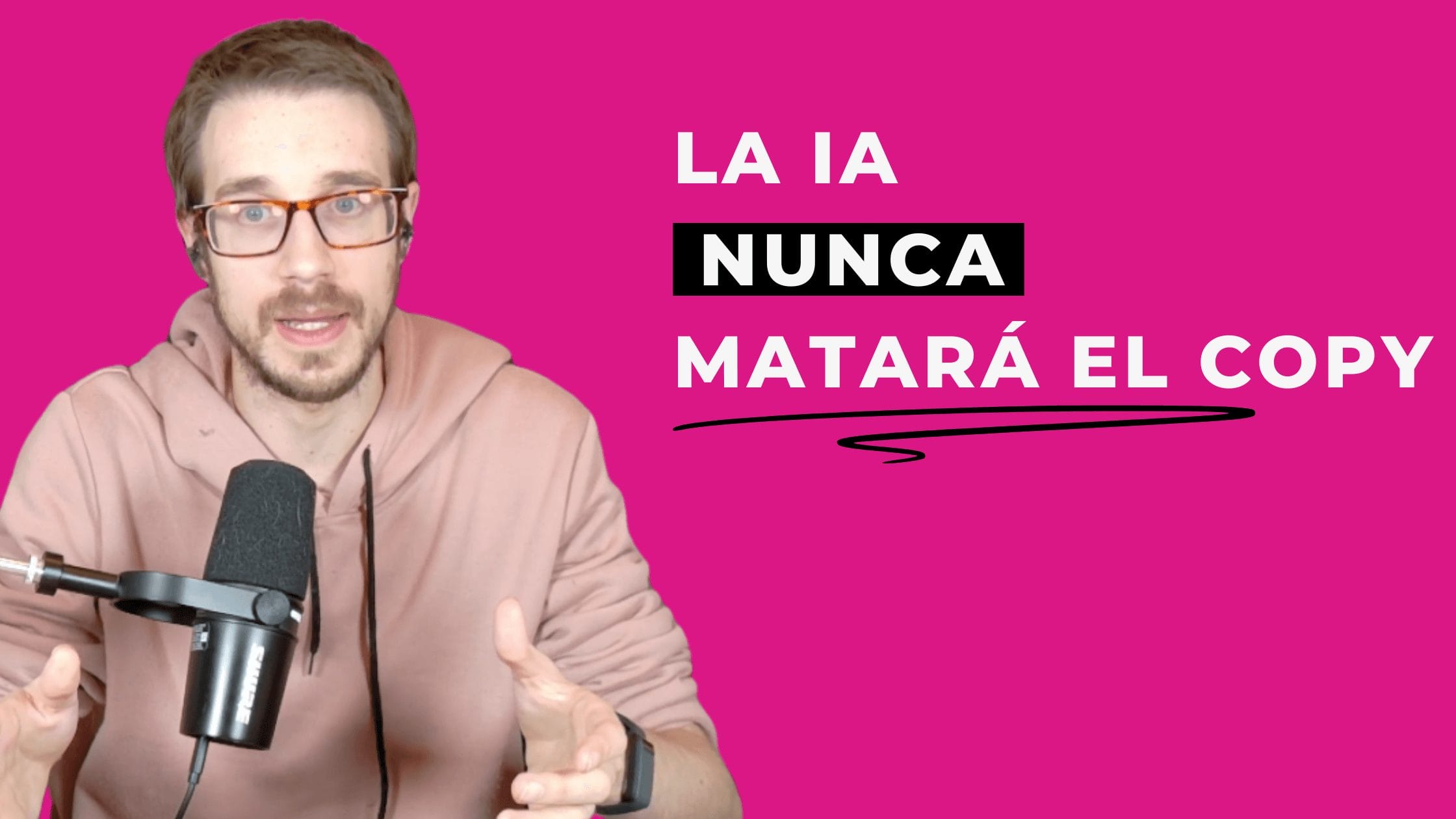 La IA no matará el copywriting