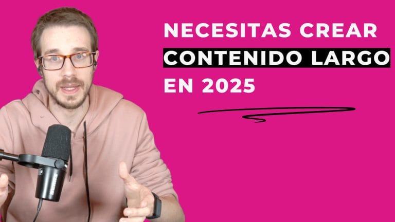 Necesitas CREAR CONTENIDO LARGO para tu marca personal