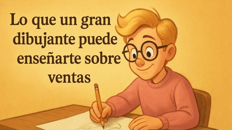 Lo que un gran dibujante puede enseñarte sobre VENTAS