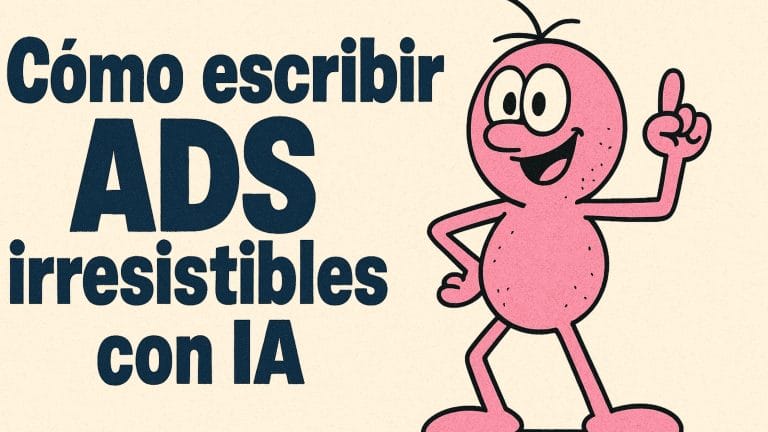 Cómo escribir ADS IRRESISTIBLES con Inteligencia Artificial