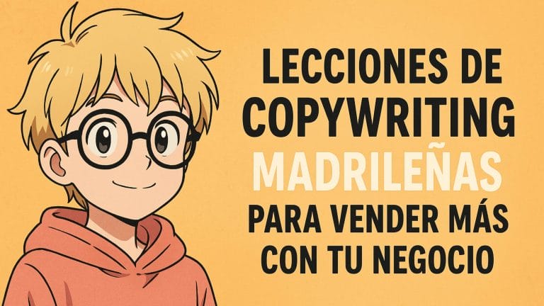 Lecciones de COPYWRITING MADRILEÑAS para profesionales