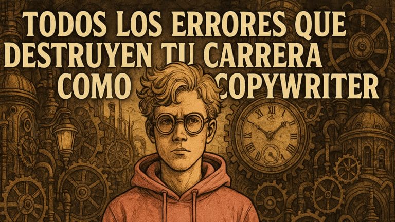 Todos los ERRORES que DESTRUYEN tu carrera, COPYWRITER