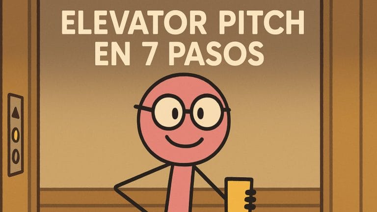 Guía | ELEVATOR PITCH en 7 pasos