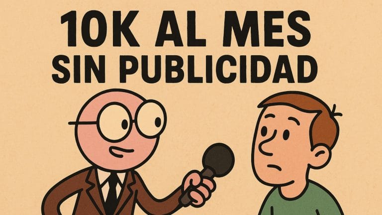 10.000 euros al mes SIN publicidad