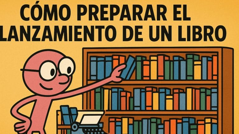 Cómo preparar el LANZAMIENTO de un LIBRO