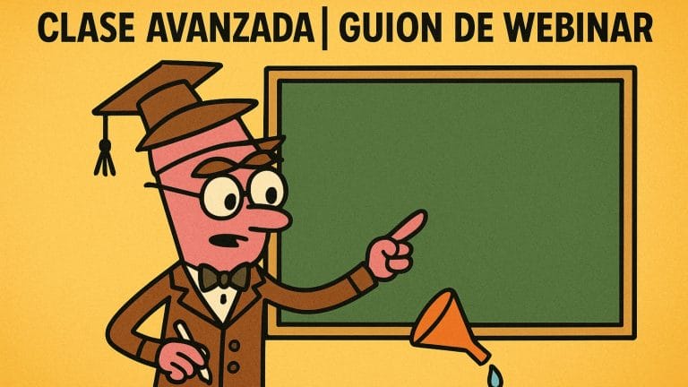 Guion webinar avanzado