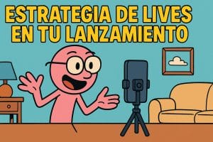 Estrategia de directos en un lanzamiento