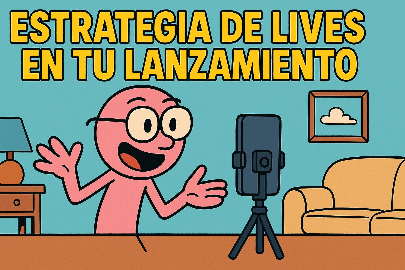 Estrategia de directos en un lanzamiento