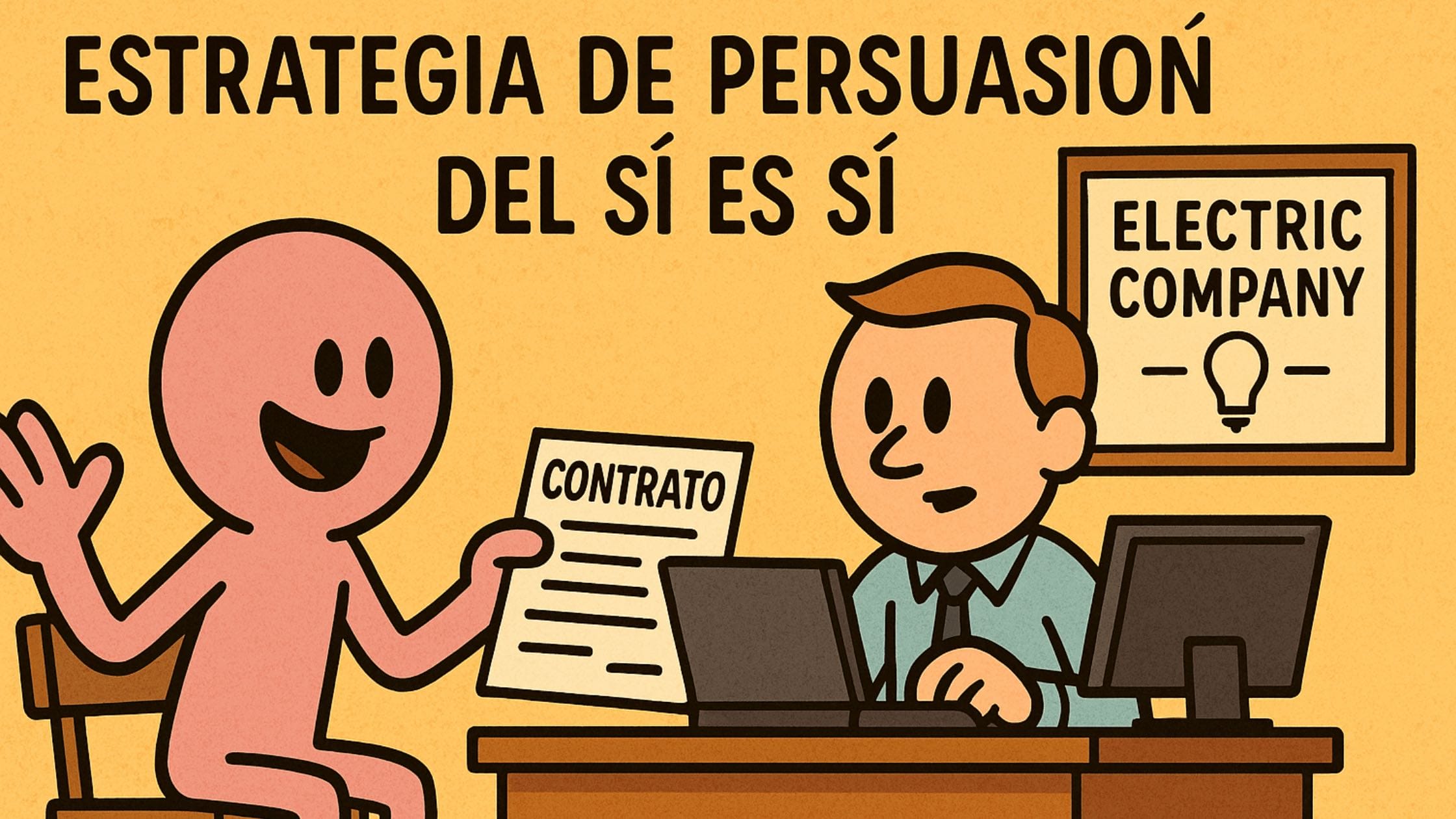 La estrategia del sí es sí