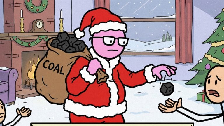 ¿Por qué Papá Noel te ha traído carbón?