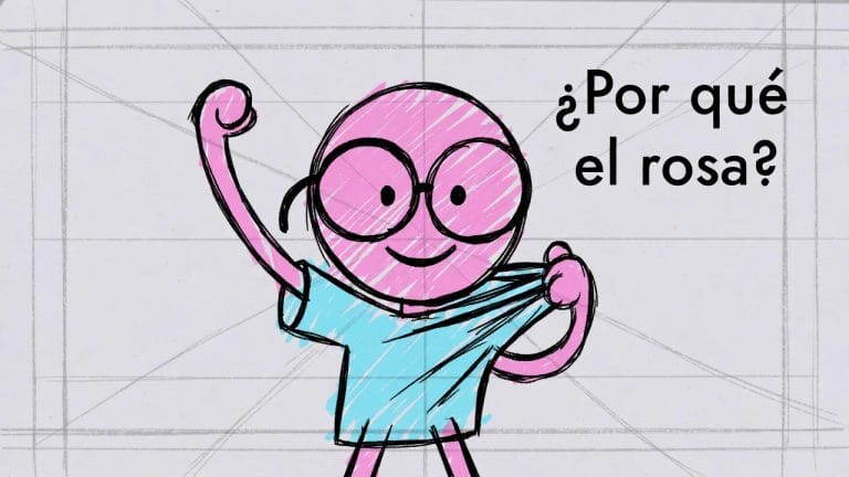 ¿Por qué el color rosa?