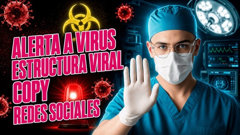 ¡Alerta Virus! Estructura altamente persuasiva para redes sociales
