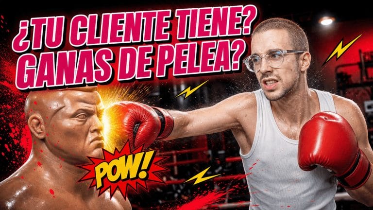 ¿Tu cliente tiene ganas de pelear?