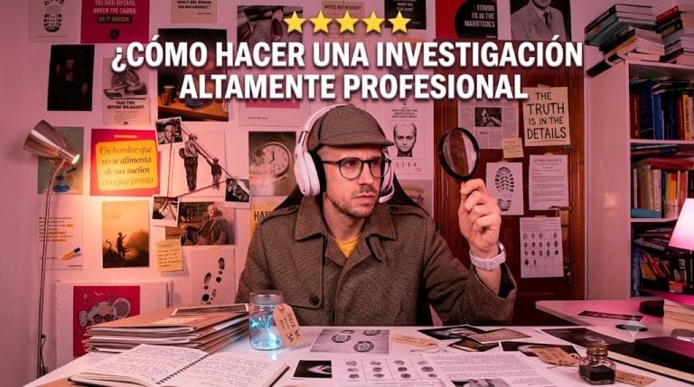 Curso de Lanzamientos: Cómo hacer una investigación profesional