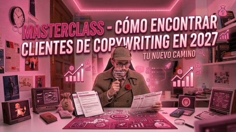 Masterclass - Cómo encontrar los mejores clientes de copywriting en 2027